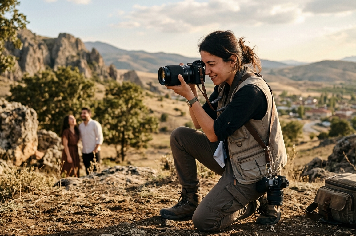 Malatya Profesyonel Kadın Fotoğrafçı Dış Çekim ve Portre Çalışmaları